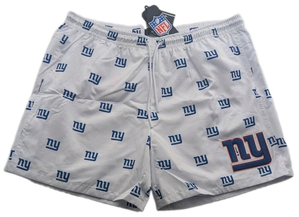 Pro Standard NFL Mens Size XL New York Giants Football Shorts All Over Print NWT